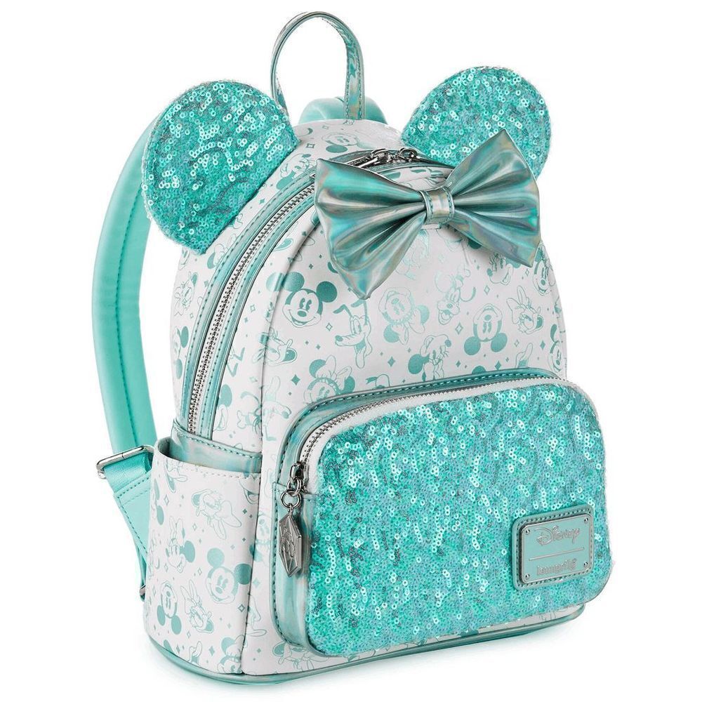 Loungefly Disney 100 Years of Wonder Holographic Mini Backpack